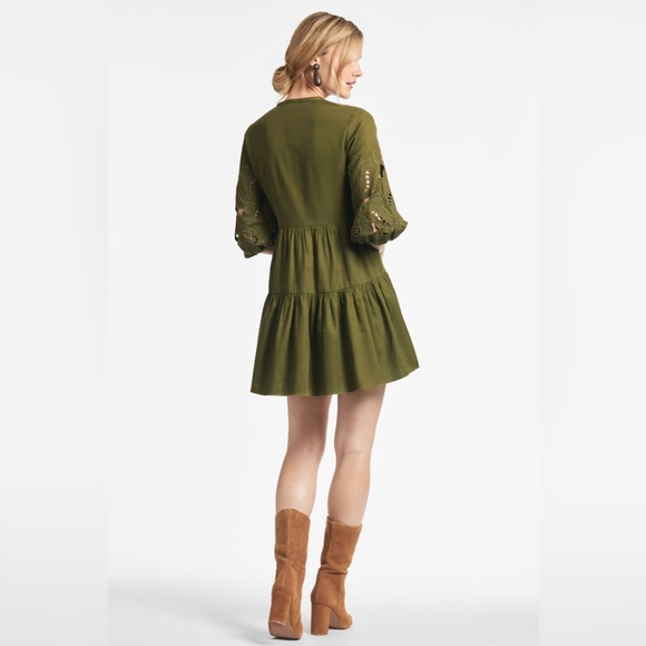 Sachin + Babi Kendall Dress in Olive - Picture 4 of 8